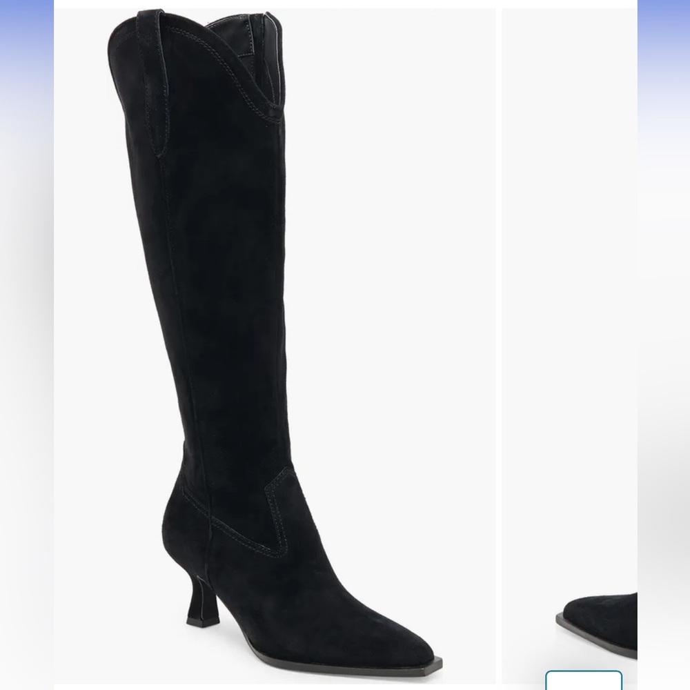 Dolce vita Ariana knee high western boot. Used once. (Box)
